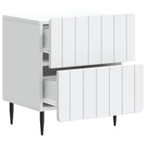 Armadio da Notte con cassetto Bianco 43 x 34,5 x 49,5 cm