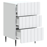 Armadio da Notte Bianco 43x 41 x 68 cm Legno ingegnerizzato