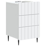 Armadio da Notte Bianco 43x 41 x 68 cm Legno ingegnerizzato