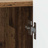 Armadio da Notte 2 pcs Legno antico 43 x 34,5 x 52 cm