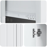 Credenza Bianco 66 x 34,5 x 91,5 cm Legno ingegnerizzato