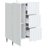 Credenza Bianco 66 x 34,5 x 91,5 cm Legno ingegnerizzato