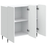 Credenza Bianco 89 x 34,5 x 82 cm Legno ingegnerizzato