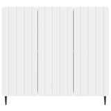 Credenza Bianco 89 x 34,5 x 82 cm Legno ingegnerizzato