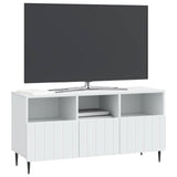 Mobile TV Bianco 102 x 34,5 x 50 cm Legno ingegnerizzato