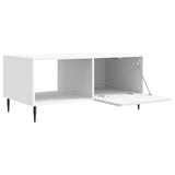 Tavolino da salotto Bianco 90 x 50 x 40 cm Legno ingegnerizzato