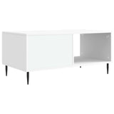 Tavolino da salotto Bianco 90 x 50 x 40 cm Legno ingegnerizzato