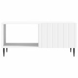 Tavolino da salotto Bianco 90 x 50 x 40 cm Legno ingegnerizzato