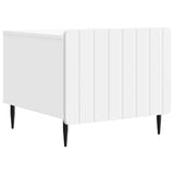 Tavolino da salotto Bianco 49 x 50 x 42 cm Legno ingegnerizzato