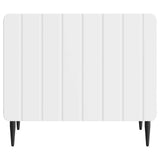 Tavolino da salotto Bianco 49 x 50 x 42 cm Legno ingegnerizzato