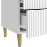 Armadio da Notte Bianco 43 x 34,5 x 48 cm Legno ingegnerizzato