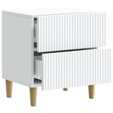 Armadio da Notte Bianco 43 x 34,5 x 48 cm Legno ingegnerizzato