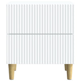 Armadio da Notte Bianco 43 x 34,5 x 48 cm Legno ingegnerizzato