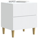 Armadio da Notte Bianco 43 x 34,5 x 48 cm Legno ingegnerizzato