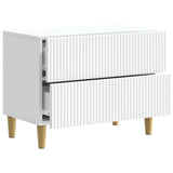 Armadio da Notte Bianco 62 x 34,5 x 48 cm Legno ingegnerizzato