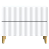 Armadio da Notte Bianco 62 x 34,5 x 48 cm Legno ingegnerizzato