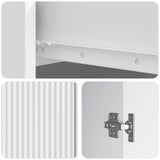 Credenza Bianco 66 x 34,5 x 90 cm Legno ingegnerizzato