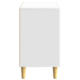 Credenza Bianco Lucido 89 x 34,5 x 60 cm Legno ingegnerizzato