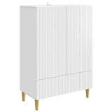Credenza Bianco 66 x 34,5 x 95 cm Legno ingegnerizzato