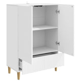 Credenza Bianco 66 x 34,5 x 95 cm Legno ingegnerizzato