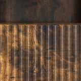 Mobile TV Rovere Fumo 102 x 34,5 x 50 cm Legno ingegnerizzato
