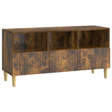 Mobile TV Rovere Fumo 102 x 34,5 x 50 cm Legno ingegnerizzato