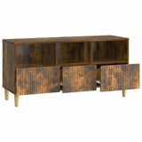Mobile TV Rovere Fumo 102 x 34,5 x 50 cm Legno ingegnerizzato