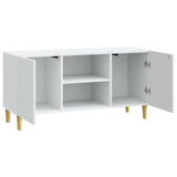 Mobile TV Bianco 102 x 34,5 x 50 cm Legno ingegnerizzato