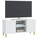 Mobile TV Bianco 102 x 34,5 x 50 cm Legno ingegnerizzato