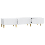 Mobile TV Bianco 147 x 34,5 x 30 cm Legno ingegnerizzato