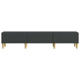 Mobile TV Nero 147 x 34,5 x 30 cm Legno ingegnerizzato