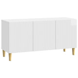 Mobile TV Bianco Lucido 99 x 34,5 x 50 cm Legno ingegnerizzato