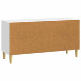 Mobile TV Bianco Lucido 99 x 34,5 x 50 cm Legno ingegnerizzato
