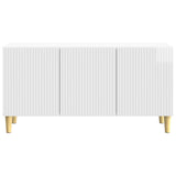 Mobile TV Bianco Lucido 99 x 34,5 x 50 cm Legno ingegnerizzato