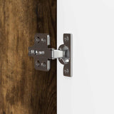 Mobile TV Rovere Fumo 99 x 34,5 x 50 cm Legno ingegnerizzato