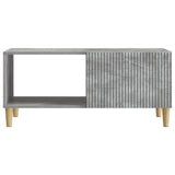 Tavolino da salotto Grigio Cemento 90 x 50 x 40 cm