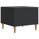 Tavolino da salotto Nero 49 x 50 x 40 cm Legno ingegnerizzato