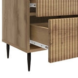 Armadio da Notte Rovere Artigianale 62 x 34,5 x 47,5 cm