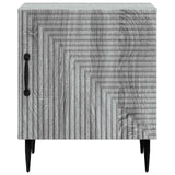 Armadio da Notte 2 pcs Grigio Sonoma 43 x 34,5 x 50 cm
