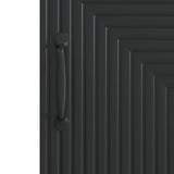 Credenza Nero 33 x 34,5 x 89,5 cm Legno ingegnerizzato