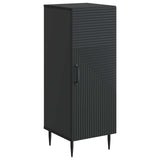 Credenza Nero 33 x 34,5 x 89,5 cm Legno ingegnerizzato