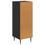 Credenza Nero 33 x 34,5 x 89,5 cm Legno ingegnerizzato