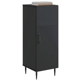 Credenza Nero 33 x 34,5 x 89,5 cm Legno ingegnerizzato