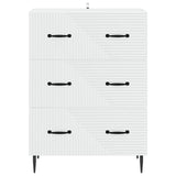 Mobile con Cassetti Bianco 66 x 34,5 x 89,5 cm