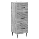 Mobile con Cassetti Grigio Sonoma 33 x 34,5 x 89,5 cm