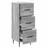 Mobile con Cassetti Grigio Sonoma 33 x 34,5 x 89,5 cm