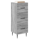 Mobile con Cassetti Grigio Sonoma 33 x 34,5 x 89,5 cm