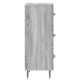 Mobile con Cassetti Grigio Sonoma 33 x 34,5 x 89,5 cm