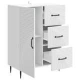 Credenza Bianco 66 x 34,5 x 89,5 cm Legno ingegnerizzato