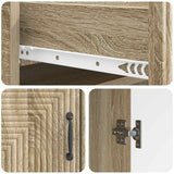 Credenza Rovere Sonoma 66 x 34,5 x 89,5 cm Legno ingegnerizzato